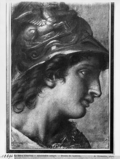 Alexander the Great, study for the painting 